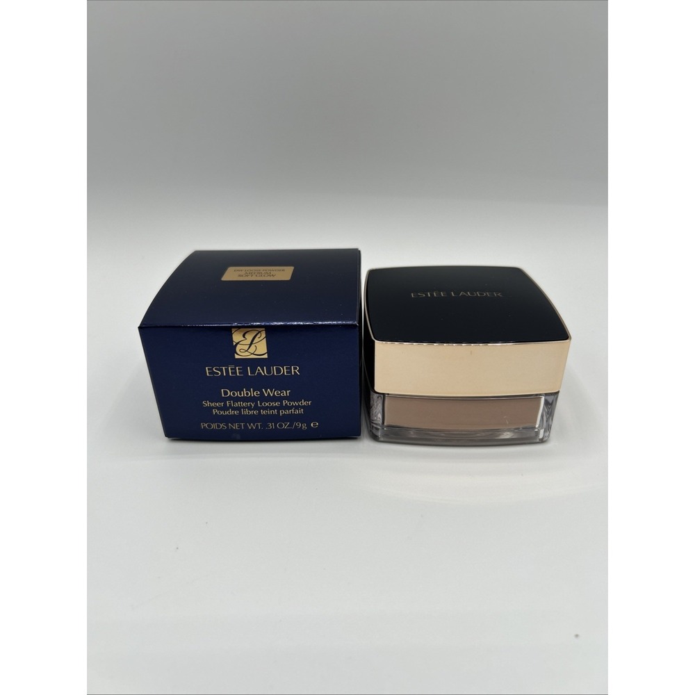 Estee Lauder Double Wear Sheer Flattery Loose Powder Medium Soft Glow.31oz NEW